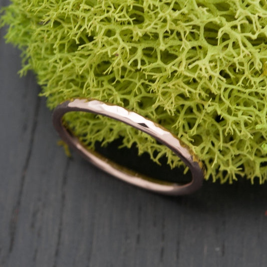 14k Rose Gold Wedding Band