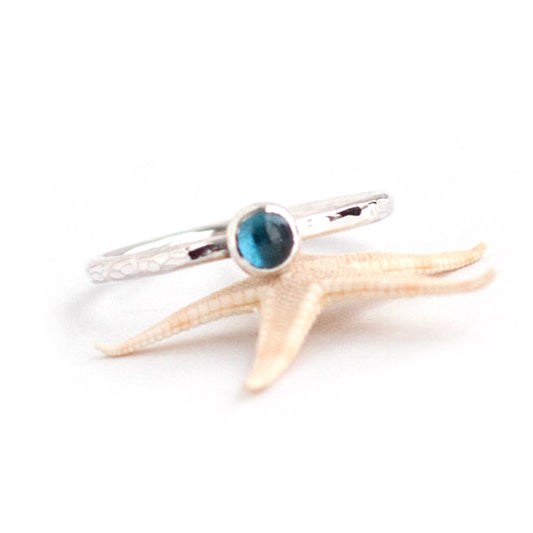 London Blue Topaz Ring